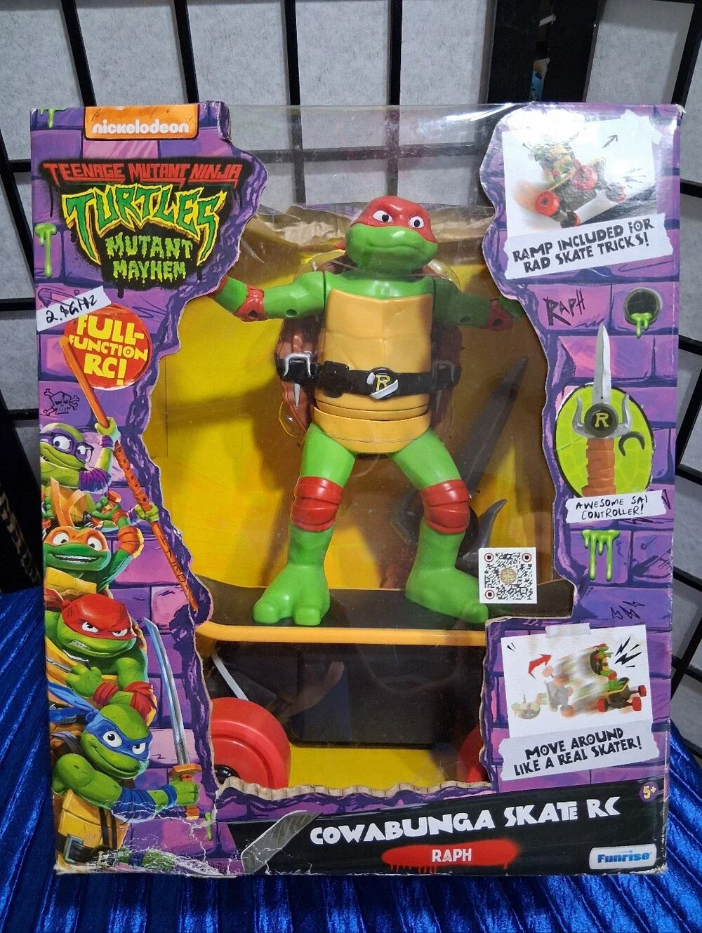 Teenage Mutant Ninja Turtles Raph Cowabunga Skate RC - Green & Red